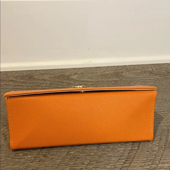 TORY BURCH Orange Sunglasses Case - Picture 6 of 7